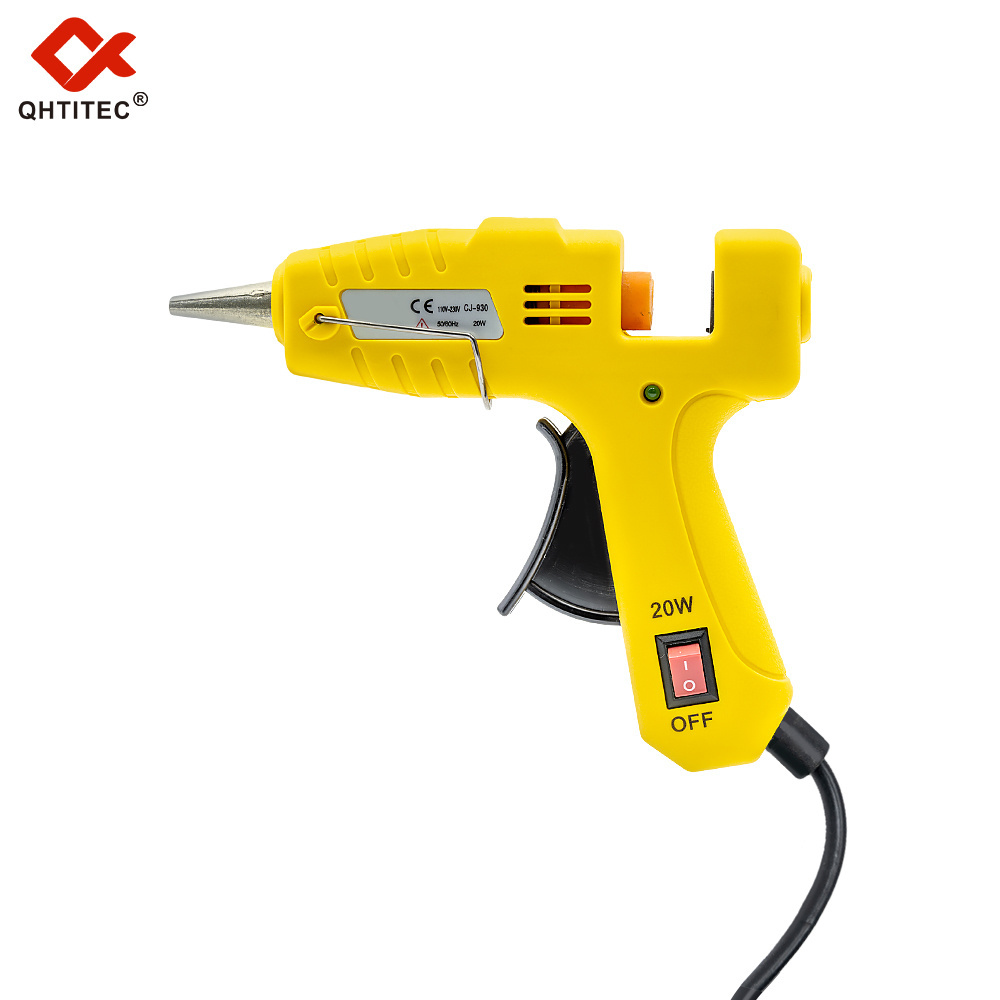 JCD CJ9302TK-ZH 20W 110-230V  Industry Melting Glue Gun DIY Hot Melt Glue Gun Hot Melting Tool with 10PCS Glue Stick