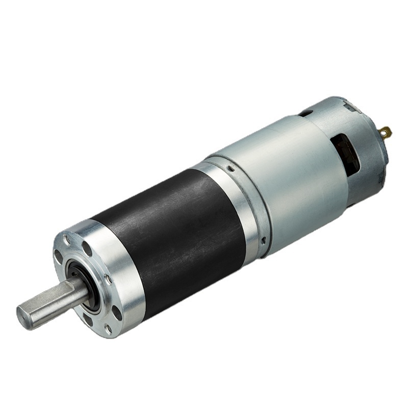 12v 24v High Torque Dc Planetary Gear Brushed Motor 42mm 45mm 12volt Low Speed Motor With 775 Motor