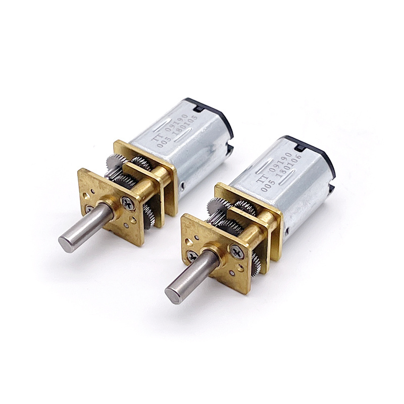 Low Noise High Torque 70RPM 12mm Micro Mini Small Brush Spur Gearbox 5V N20 DC Motor