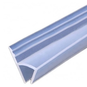 Door seal h type u type f frameless balcony doors and Windows bathroom shower room waterproof strip