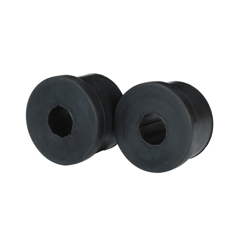 Rubber shock cushion thickened industrial sound insulation noise reduction shock cushion circular cushion