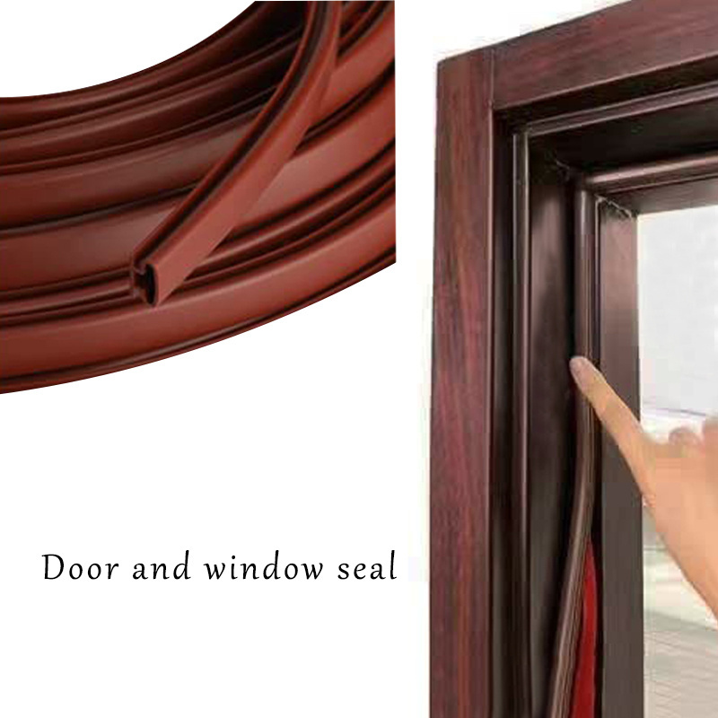 Heat and cold resistant and long life rubber Silicone door and window rubber seal strip / Door frame anti-collision seal