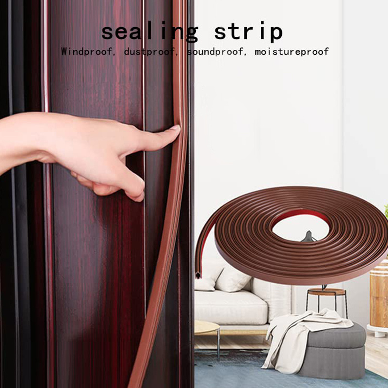 Heat and cold resistant and long life rubber Silicone door and window rubber seal strip / Door frame anti-collision seal