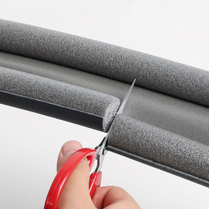 Door window gasket soundproof rubber foam weatherstrip door bottom seal strip stopper