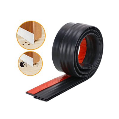 Seam sticker Suitable for door Rubber Silicone door bottom seal strip dust self adhesive windshield tape