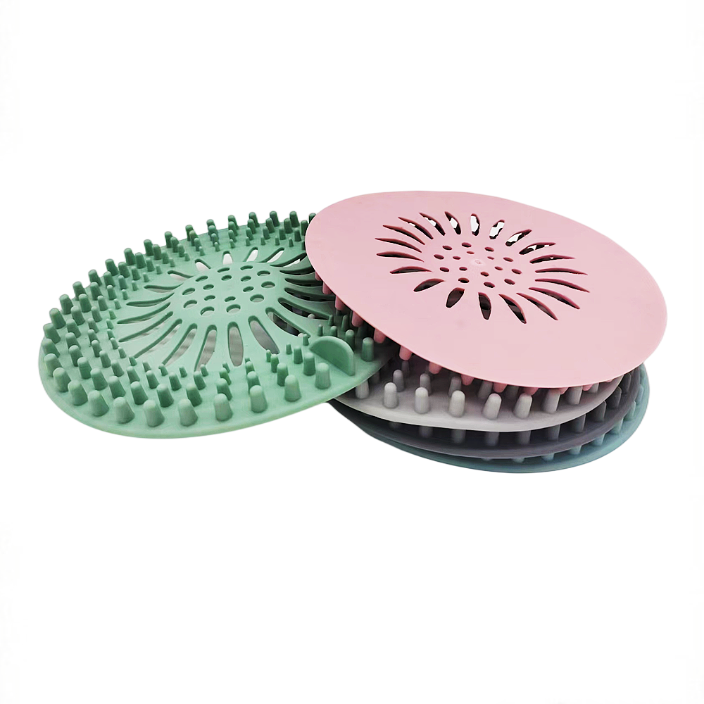 Rubber Household Sink Strainer Shower Bath Tub Drain Hair Catcher Top Quality Silicone Strainer Floor Modern Polished Strainer