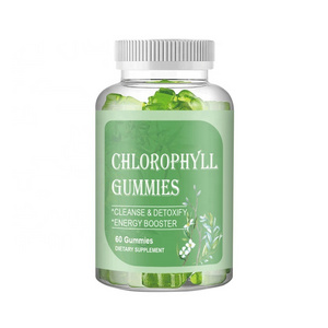 High Absorption Chlorophyll Gummies Supplement Promote Clear Skin Detoxification Of Liver Internal Deodorant Chlorophyll Gummies