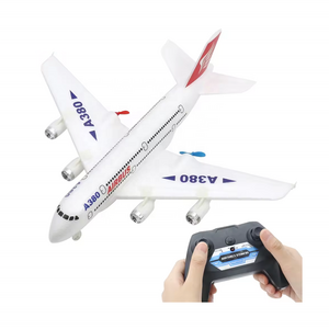 High Quality 2.4G Remote Control Plane 2.5CH EPP Durable foam Airplane RC Aircraft Plane for Kids Boys Girls Airbus A380 Model