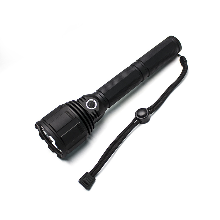 Super Bright 2100Lumen 8000mAh Large Rechargeable Battery LED Torch Light Waterproof XHP70 Flashlight