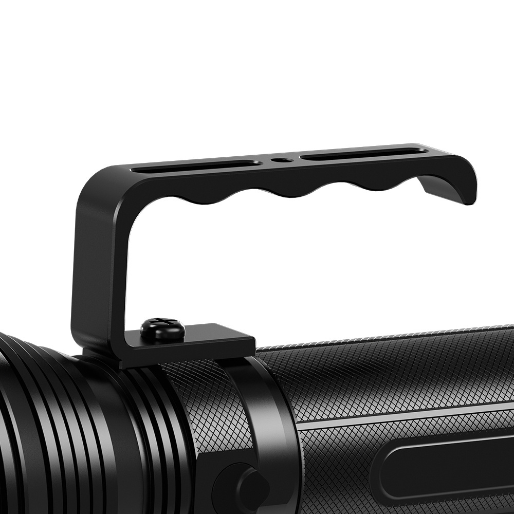 100W 8000 Lumen Powerful light led Torch FLashlight LED Rechargeable Waterproof Torches With Handle For Outdoor Security