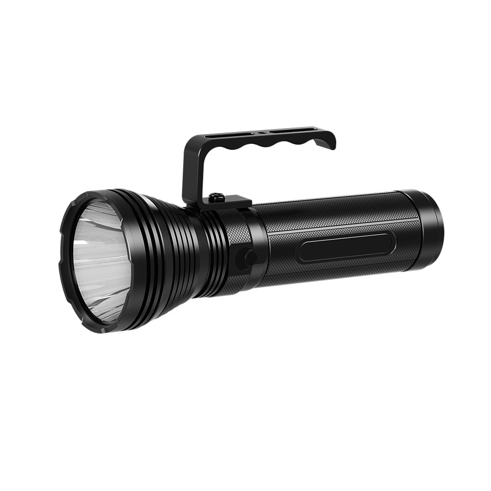 100W 8000 Lumen Powerful light led Torch FLashlight LED Rechargeable Waterproof Torches With Handle For Outdoor Security