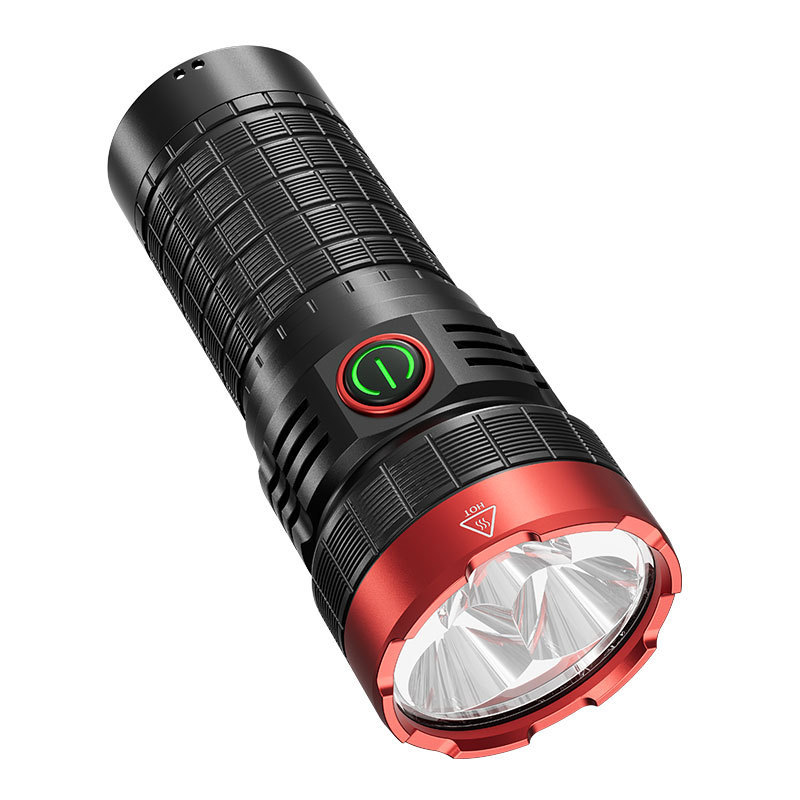 P50*3 Wide-angle Beam Flashlight 4600 lm Led rechargeable Torch 18650*3 Outdoor Working Light waterproof