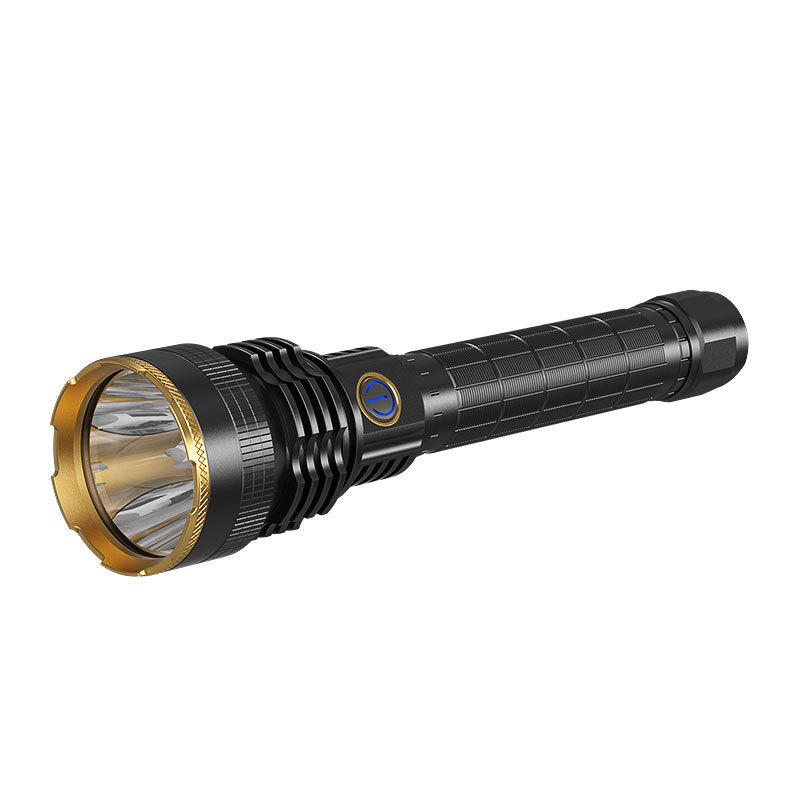 2022 NEW Torch 3000LM Self Defense  Powerful Hunting 600 meters Long Distance rechargeable 21700 Torch light flashlight