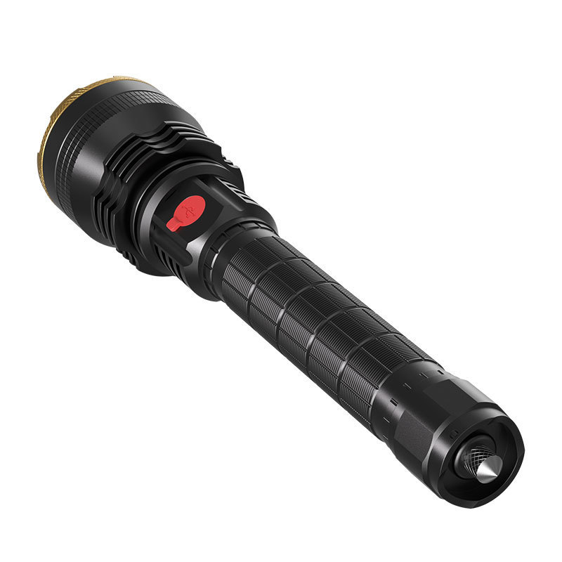 2022 NEW Torch 3000LM Self Defense  Powerful Hunting 600 meters Long Distance rechargeable 21700 Torch light flashlight