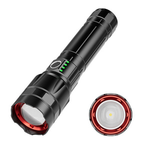 Zoom Flashlight 1000 lumen Focus Torch Light Long Range 1000 Meters Longe Portable Adjustable Torches