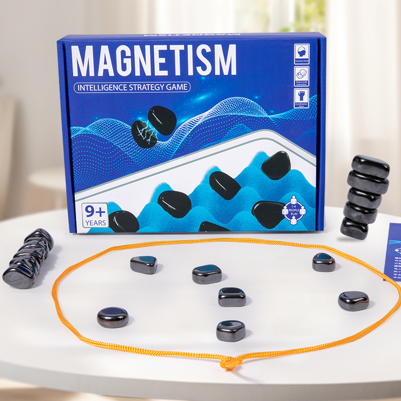 Newest Parent-child Magnetic Effect Chess Battle Game Educational Magnetic Stone Game Fun Table Top Family Board Games Toy