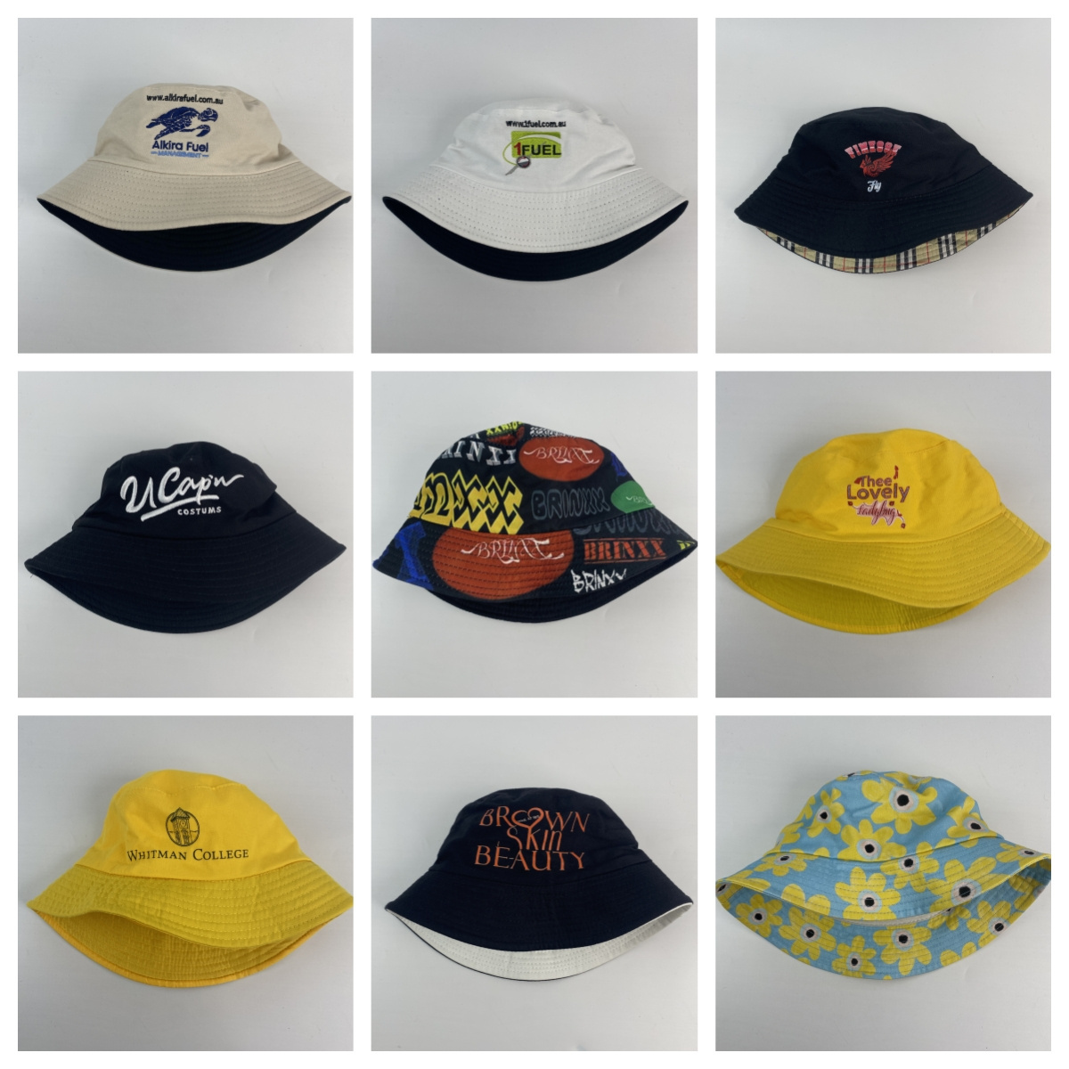 Hb0001 Wholesale Custom Embroidery Logo Men Women Cotton Bucket Cap Adult Summer Fisherman Sun Bucket Hat With Custom logo