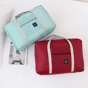 Foldable Travel Bags Nylon Large Capacity Bag Luggage WaterProof Handbags Women Men Travel Storage Clothes Packaging Organizer