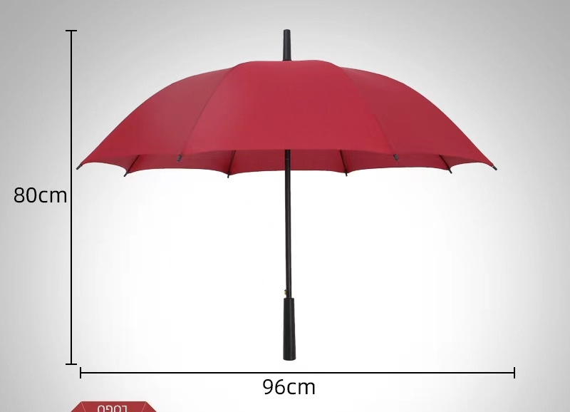 Umbrella long handle umbrella automatic large golf gift office business straight gold sunscreen advertising umbrella printed