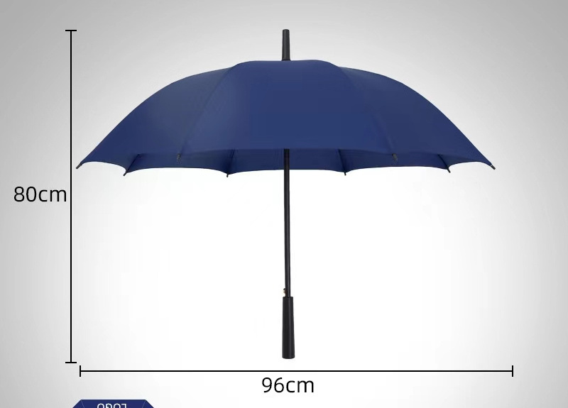 Umbrella long handle umbrella automatic large golf gift office business straight gold sunscreen advertising umbrella printed