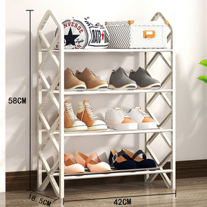 Shoe Rack Metal Shelf Footwear Shoes Rack Living Room Space Saving Shoes Organizer Stand Holder Home Supplies