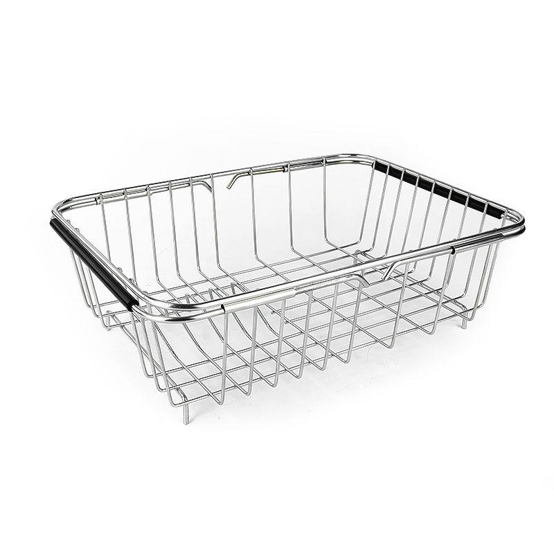 Premium Stainless Steel Disinfect Storage Basket Metal Perforated Basket for Convenient Home Organization