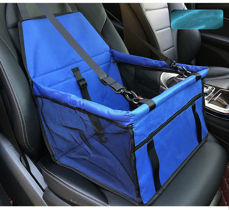 Hot Sale Waterproof Pet Car Seat Cat Car Carrier With Safety Leash Travel Dog Car Seat Carrier Bag