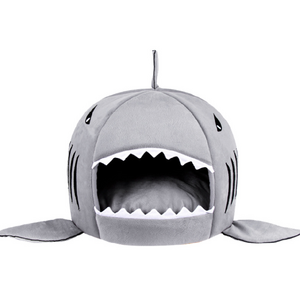 High-end Quality Novelty Pet Bed Supplies Pet Shark Beds Dog Cat Nest Cave Pet Calming Bed