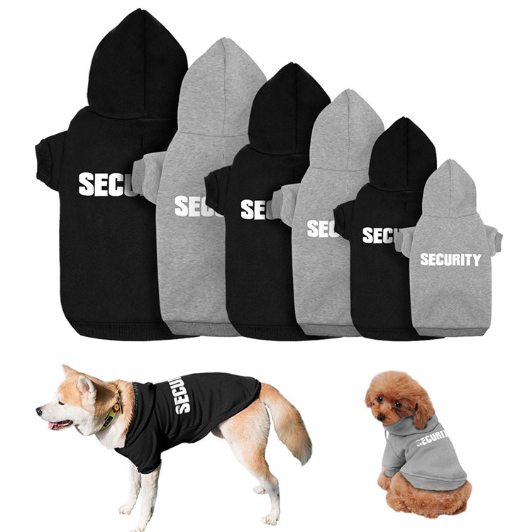 Wholesale Dog Warm Sweatshirts Dog Winter Clothing Pet Clothes Apparel Casual Sport Sweatshirt Hoodie