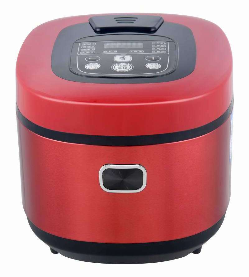 Hot sale 5L double pot  with Stainless Steel Steamer Electric healthy desugar Rice cooker