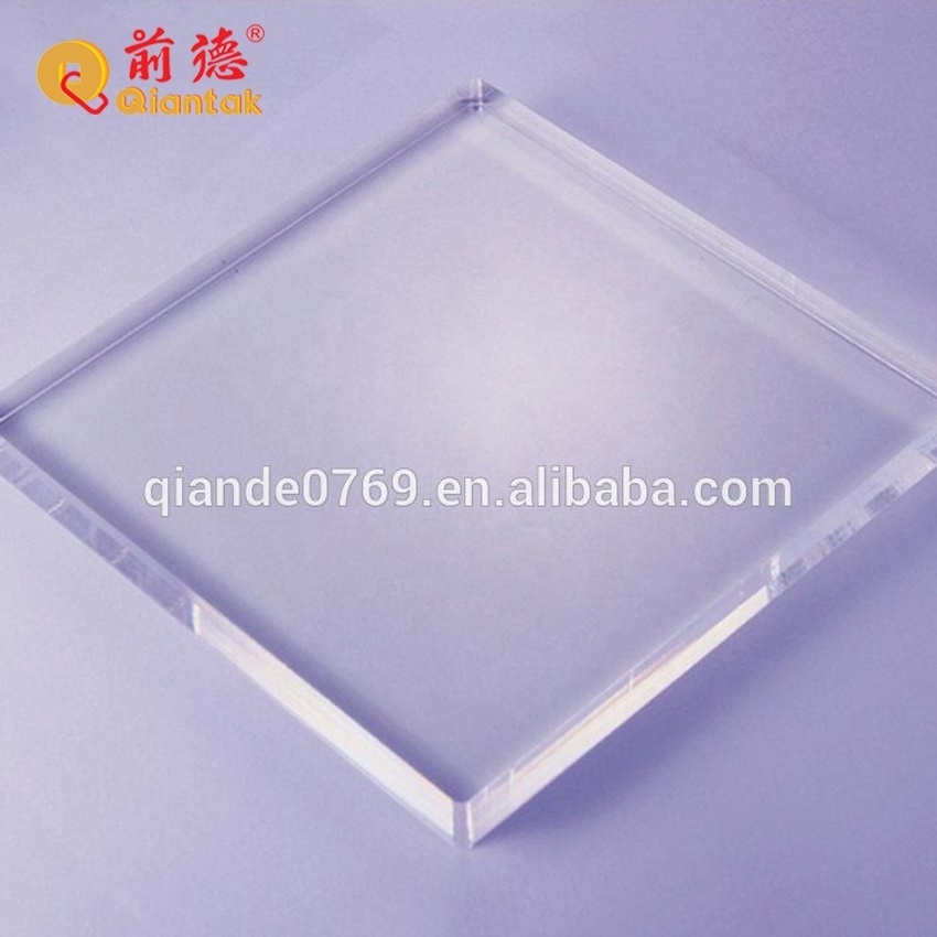 Plastic Sheet Transparent Clear Acrylic Sheets Customized Laser Cutting Size Cast Perspex/Glass/ Acrylic Sheet