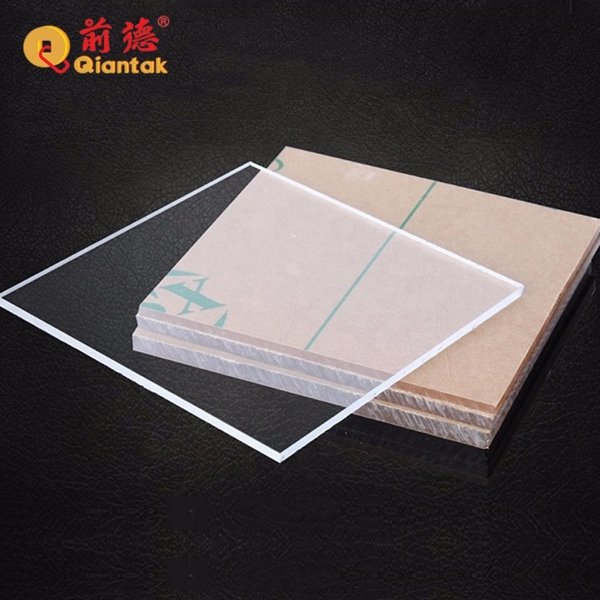 Plastic Sheet Transparent Clear Acrylic Sheets Customized Laser Cutting Size Cast Perspex/Glass/ Acrylic Sheet