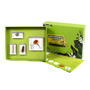 Plant Specimen Kits Safe Resin Birthday Gifts Conformation of Plant Paperweight for Children