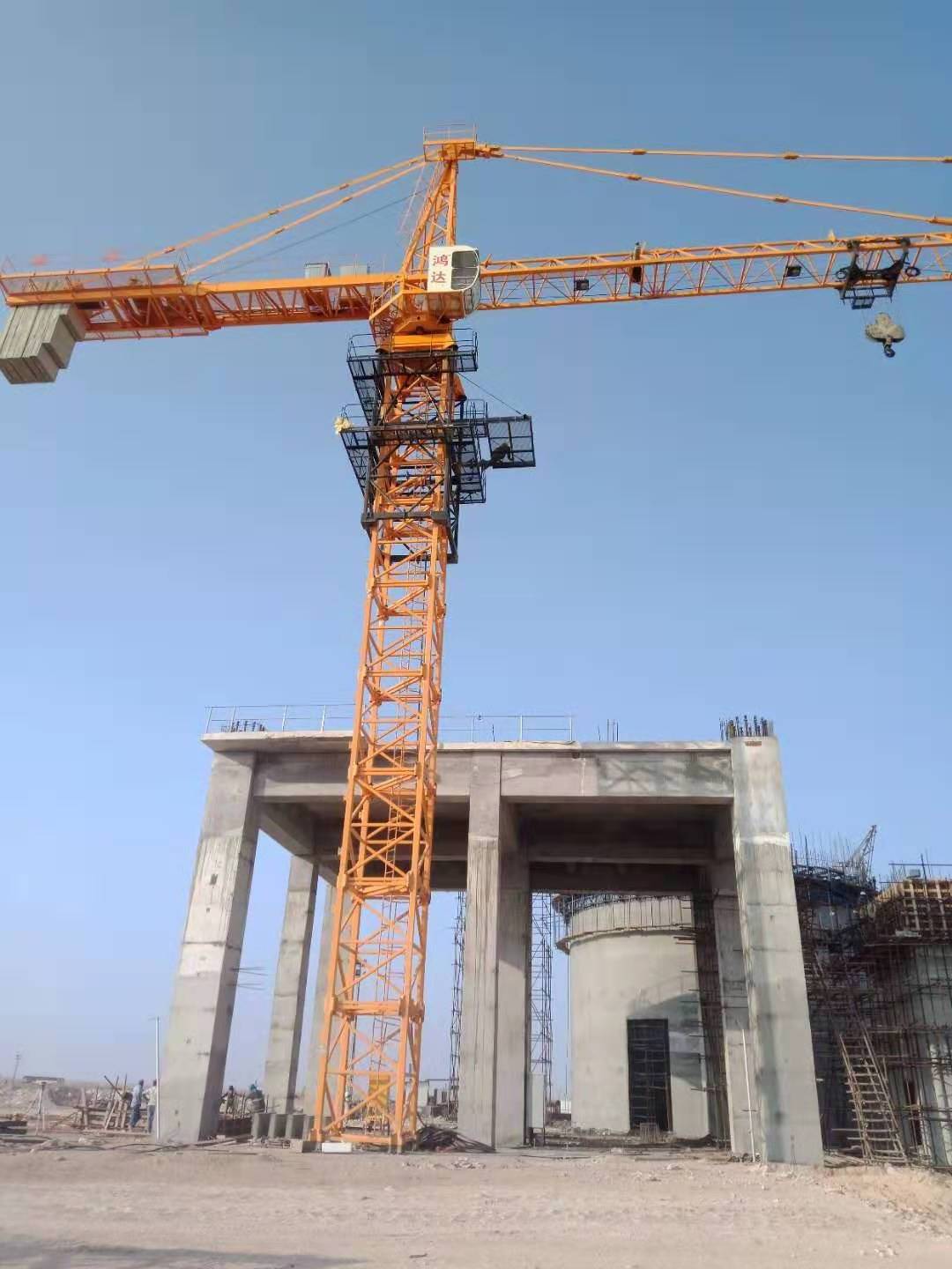 Used Tower Crane Yongmao 10 Tons Fast Erecting Tower Crane Kule Vinc Provided Construction 70 Tower Crane Price in Dubai 12000