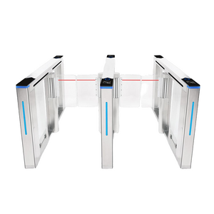 High Security Speed Gate Swing Barrier Access Control Turnstile with RFID Card SystemHigh security swing barrier