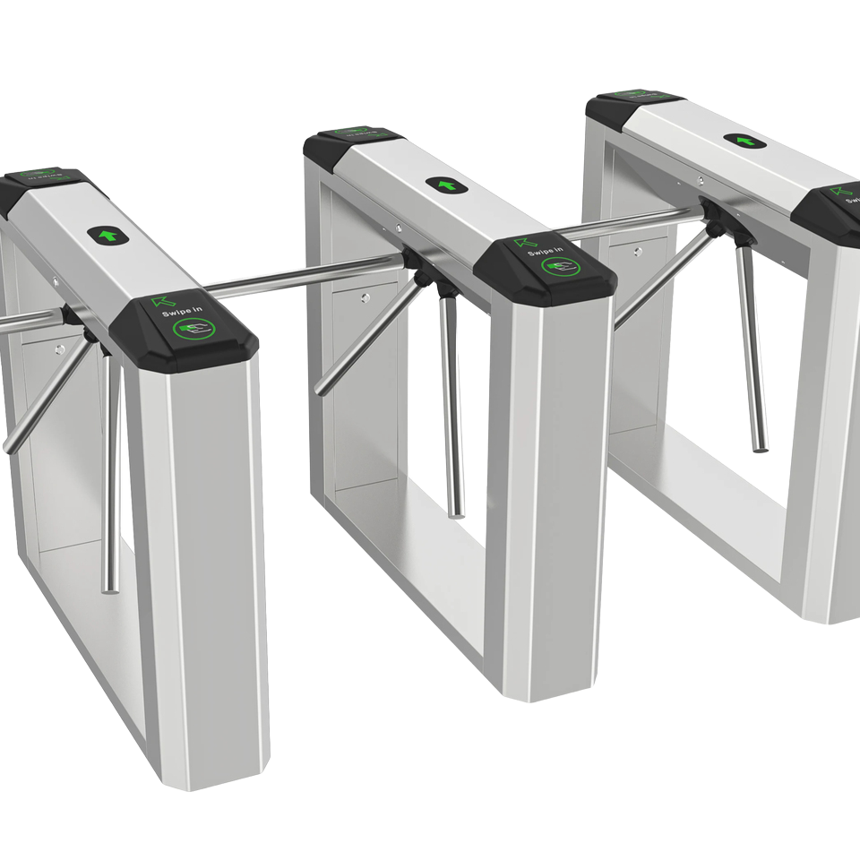 Automatic Access Swing Barrier Flap Turnstile Gate Retractable Entrance Turnstile Mechanism