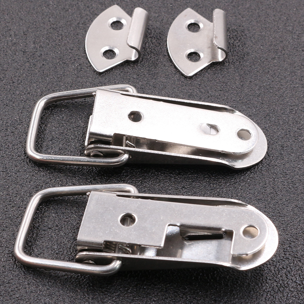 Food grade 90mm SS304 Stainless Steel Hasp Toggle Latch Lock for tool box handle spring latch