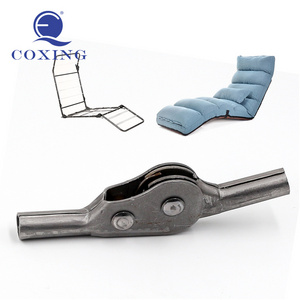 Factory Direct Sales Adjust Ratchet Sofa  Hinges with 5 gear 90 degree stop folding locking hinges