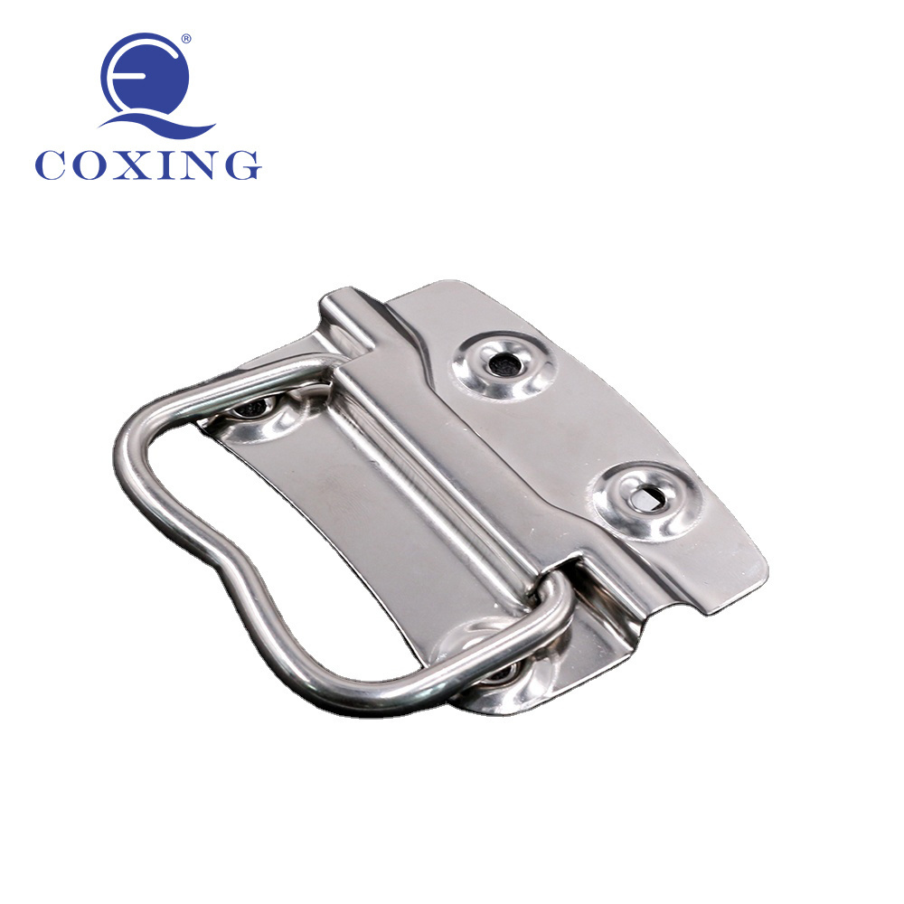 Iron plated nickel Cabinet Handle mechanical side handle Box Pull Replacement Carrying toolbox Handle