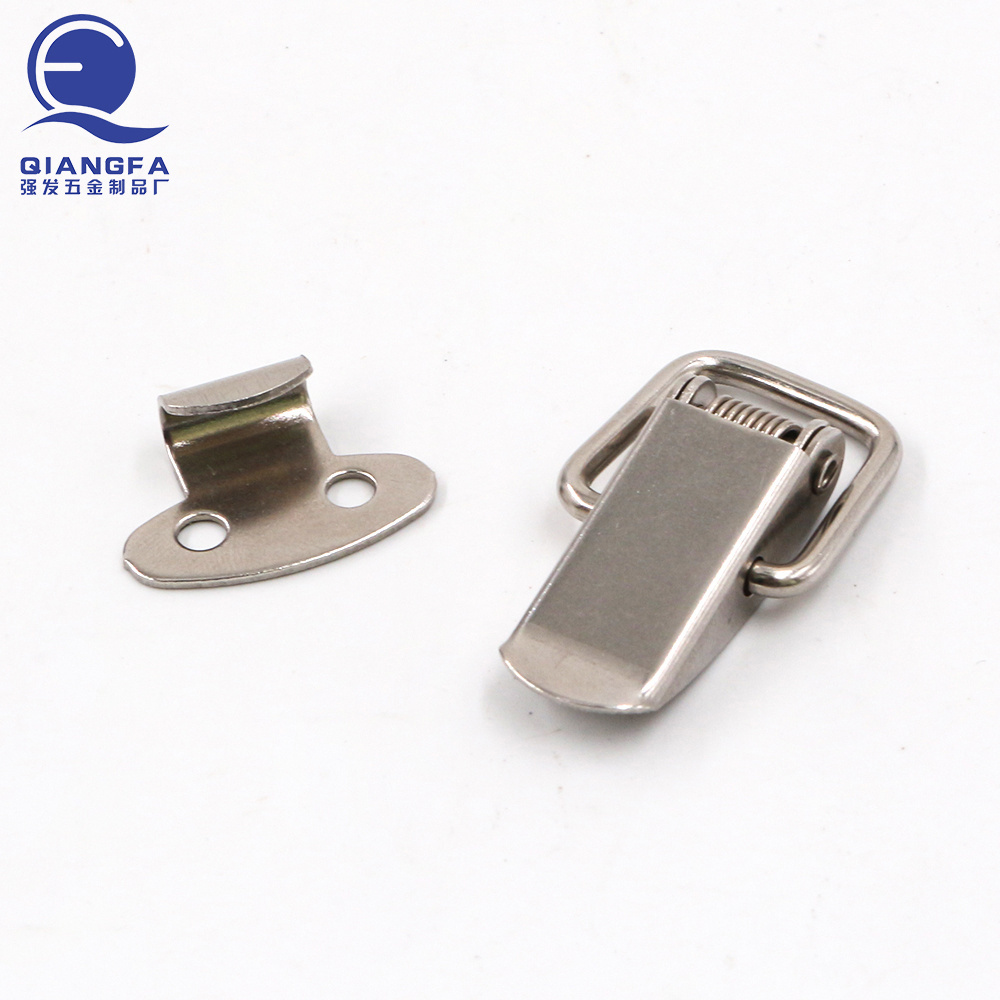 HOT sell  Iron Material Toggle Case Catch Latches  spring latch padlock hasp with spring