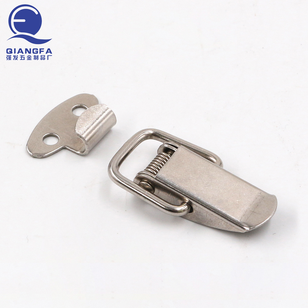 HOT sell  Iron Material Toggle Case Catch Latches  spring latch padlock hasp with spring