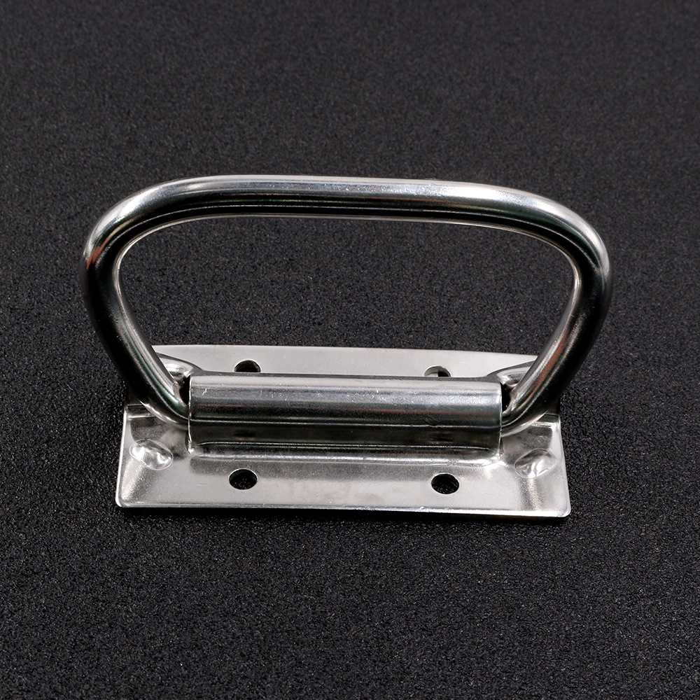 Modern High Quality Chest Handle Invisible Dark Pull Handle Concealed Drawer Cabinet Handle  for Toolbox, Equipment box