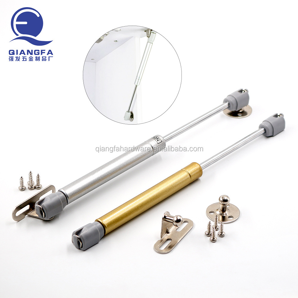 Furniture Kitchen Cabinet Fittings gas spring furniture 100n pulling hydraulic gas spring Copper Force Door Lift gas spring