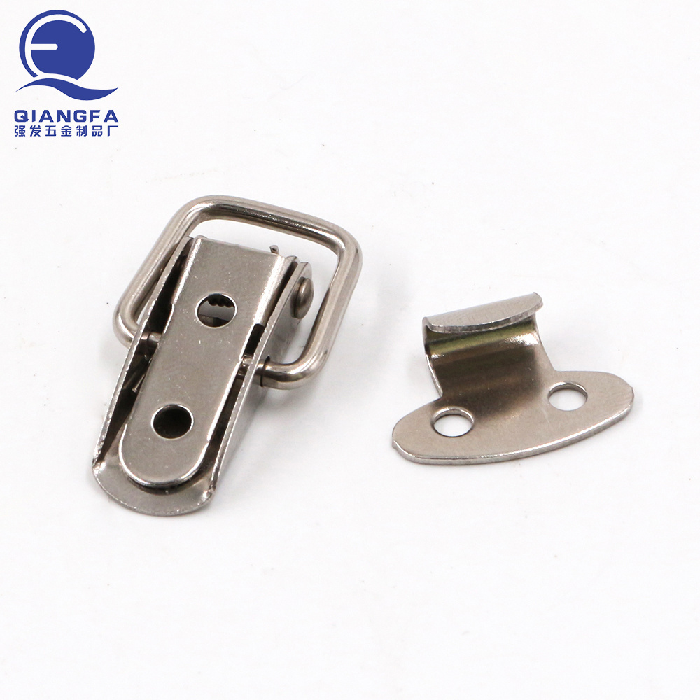 HOT sell  Iron Material Toggle Case Catch Latches  spring latch padlock hasp with spring