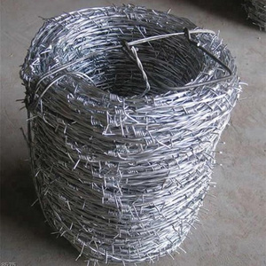 High quality and low price galvanized barbed wire 500m/1000m per roll