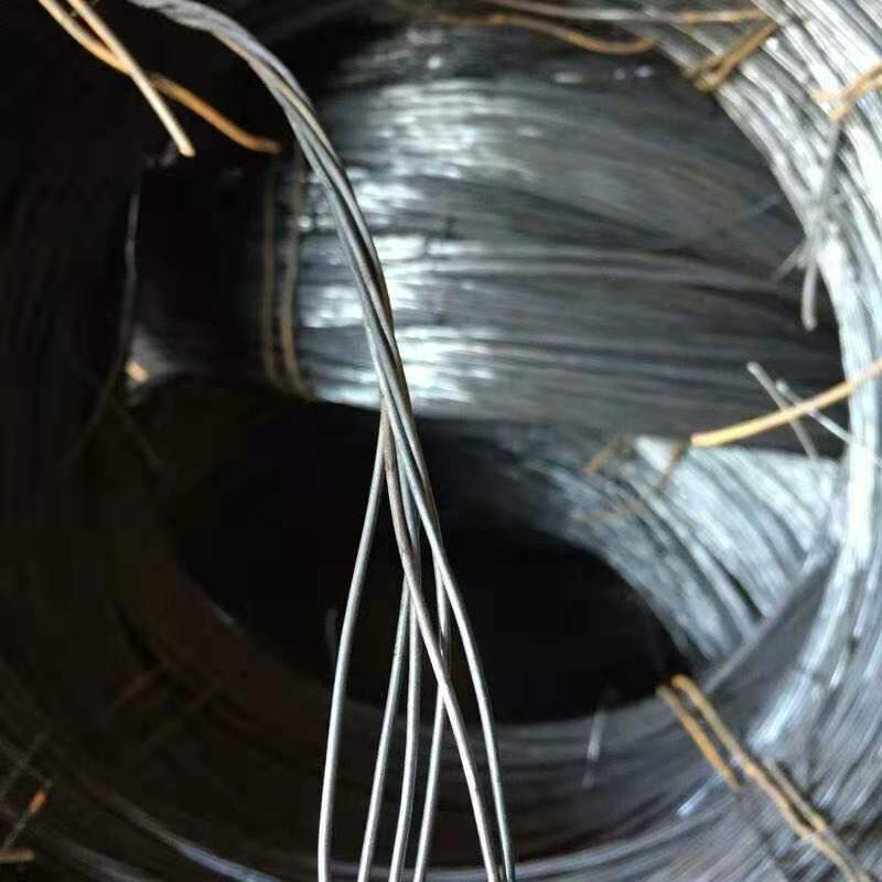 Low price soft annealed gi wire iron wire factory arame recozido black annealed binding wire in China