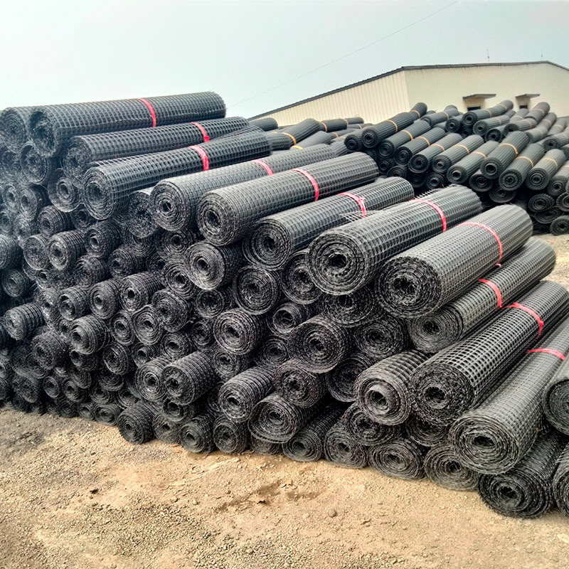 China geogrids factory low prices biaxial geogrid pp plastic geogrid for philippines