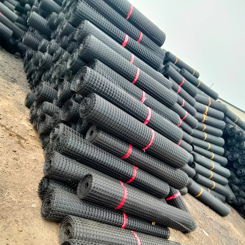 China geogrids factory low prices biaxial geogrid pp plastic geogrid for philippines