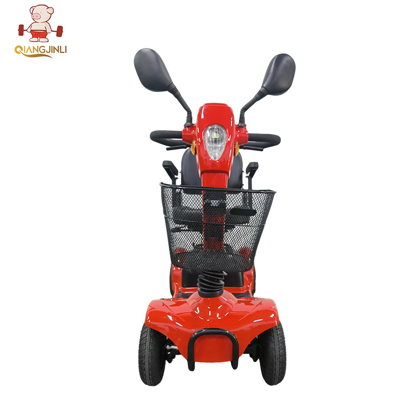 Four wheels electric vehicle handicapped electric mobility 4 wheel electric scooter car for adults