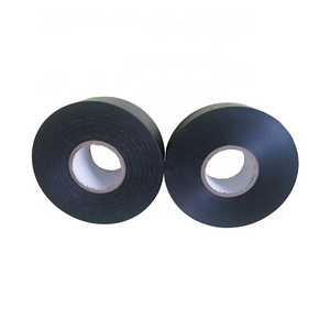 MENGSHAN brand black color high temperature corrosion underground pipe wrap tape with 0.76mm*150mm*15m